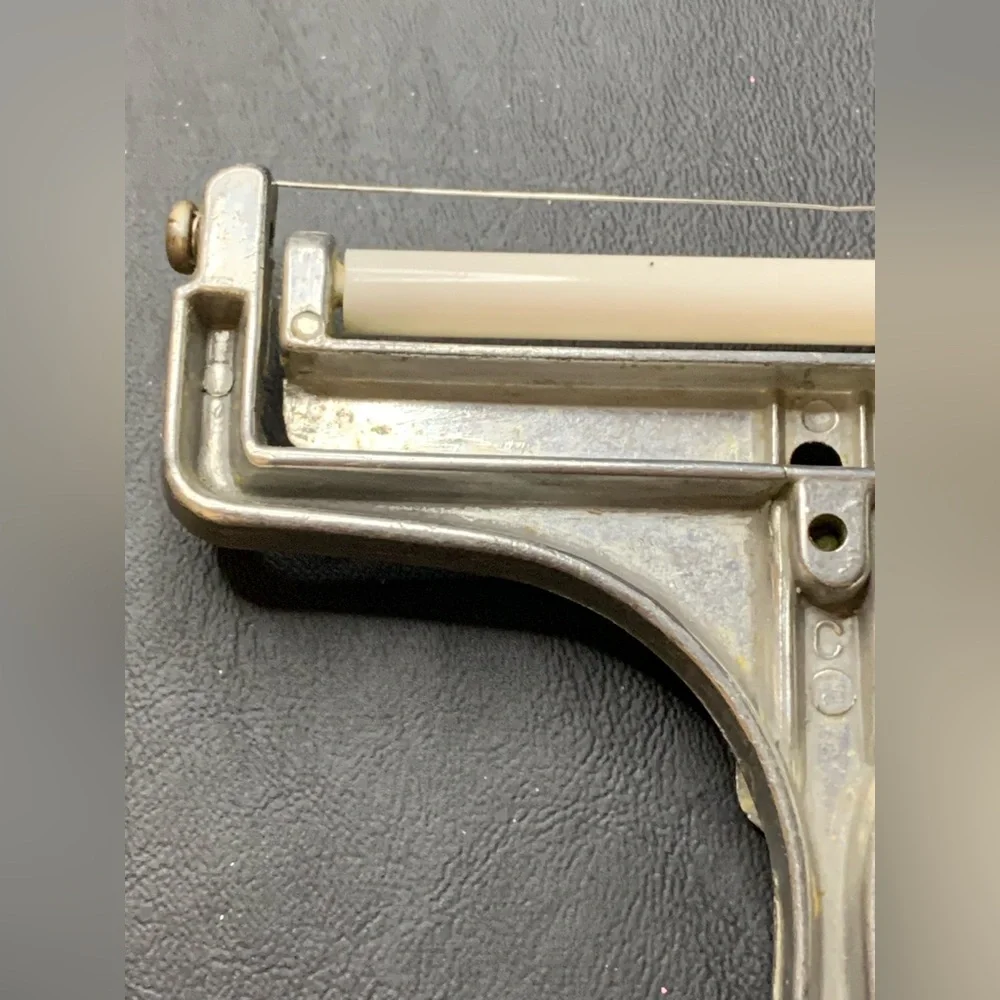 Vintage Stainless Steel Cheese Slicer. Clean.  Great For Charcuterie Board!